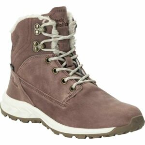 Jack Wolfskin QUEENSTOWN CITY TEXAPORE MID W Dámská zimní obuv, růžová, velikost 36