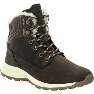 Jack Wolfskin QUEENSTOWN CITY TEXAPORE MID W Dámská zimní obuv, hnědá, velikost 36