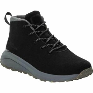 Jack Wolfskin CAMPFIRE WOOL MID W Dámská zimní obuv, černá, velikost 36