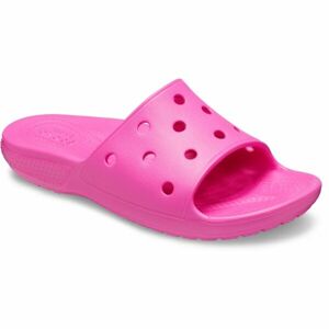 Crocs CLASSIC CROCS SLIDE K Dětské pantofle, růžová, velikost 29/30