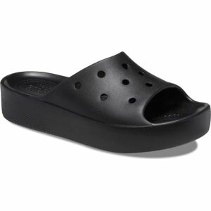Crocs CLASSIC PLATFORM SLIDE Unisex nazouváky, černá, velikost 41/42