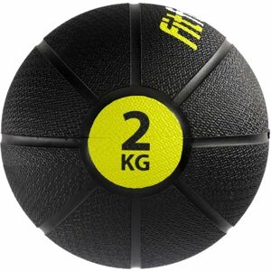 Fitforce MEDICINE BALL 2 KG Medicinbal, černá, veľkosť 2 KG