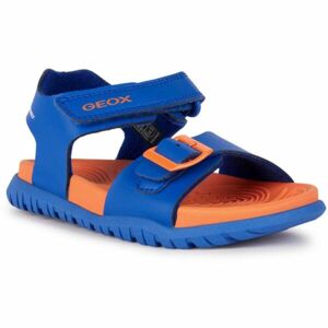 Geox J SANDAL FUSBETTO B. A Juniorské chlapecké sandály, modrá, velikost