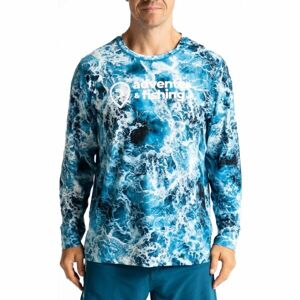 ADVENTER & FISHING UV T-SHIRT STORMY SEA Pánské funkční UV tričko, modrá, velikost M
