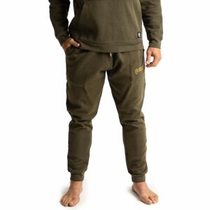 ADVENTER & FISHING COTTON PANTS Pánské bavlněné tepláky, khaki, veľkosť XL