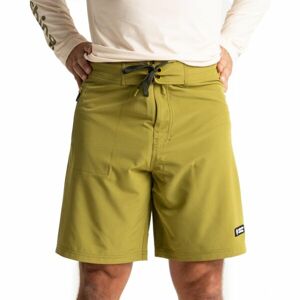 ADVENTER & FISHING UV SHORTS OLIVE Pánské rybářské kraťasy, khaki, velikost XL