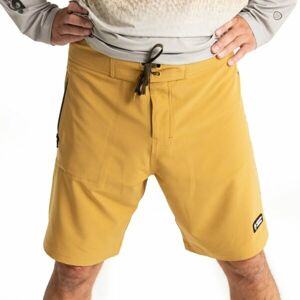 ADVENTER & FISHING UV SHORTS SAND Pánské rybářské kraťasy, hnědá, velikost XL