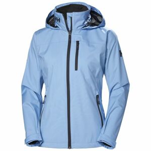 Helly Hansen W CREW HOODED JACKET Dámská bunda, modrá, velikost L