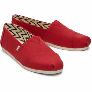 TOMS REC CTTN CAN MN ALPR Pánské espadrilky, červená, velikost 40