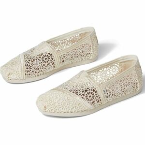 TOMS MOROCCAN CROCHET WM ALPR Dámské espadrilky, béžová, velikost 36