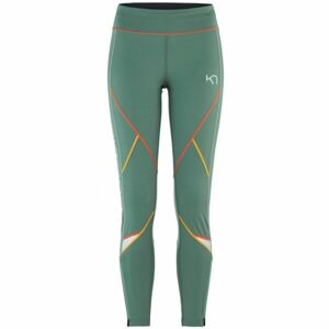 KARI TRAA LOUISE 2.0 Dámské sportovní legíny, zelená, velikost
