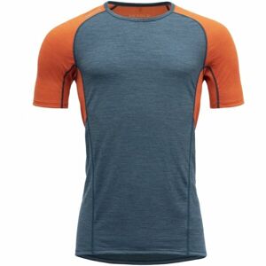 Devold RUNNING MERINO 130 SHIRT MAN Pánské triko, modrá, velikost