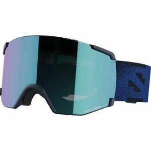 Salomon S/VIEW Unisex lyžařské brýle, tmavě modrá, velikost