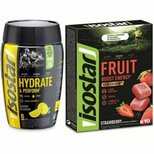 Isostar HYDRATE PERFORM 400 G CITRON + ŽELÉ ZDARMA Isotonický nápoj + energy želé, , velikost