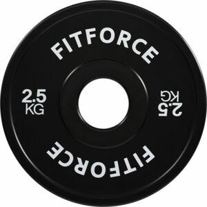 Fitforce PLRO 2,5 KG x 50 MM Nakládací kotouč, černá, velikost