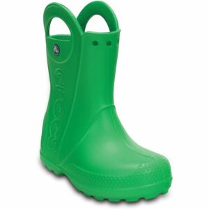 Crocs HANDLE IT RAIN BOOT KIDS Dětské holínky, zelená, velikost 28/29