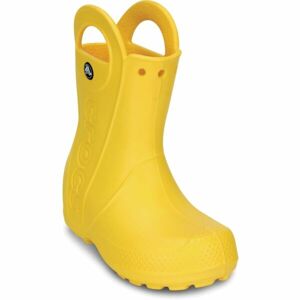 Crocs HANDLE IT RAIN BOOT KIDS Dětské holínky, žlutá, velikost 27/28