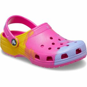 Crocs CLASSIC OMBRE CLOG T Dětské nazouváky, růžová, velikost 27/28