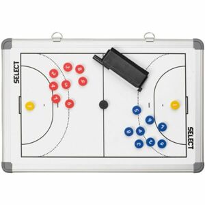 Select TACTICS BOARD HANDBALL Taktická tabule, bílá, veľkosť UNI