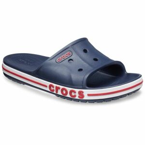 Crocs BAYABAND SLIDE Unisex pantofle, tmavě modrá, veľkosť 41/42