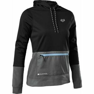 Fox RANGER WINDBLOCR HOODIE W Dámská cyklistická bunda, černá, velikost XL