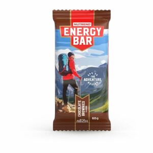 Nutrend ENERGY BAR 60 G ČOKOLÁDOVÉ BROWNIES Energetická tyčinka, , velikost