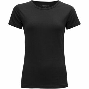 Devold BREEZE MERINO 150 T-SHIRT Dámské triko, černá, velikost XS