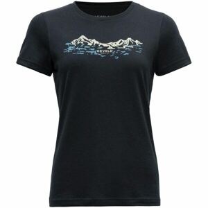 Devold EIDSDAL MERINO 150 TEE Dámské triko, černá, velikost S