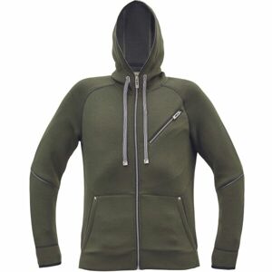 CERVA NEURUM Pánská mikina, khaki, velikost XL