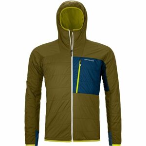 ORTOVOX SWISSWOOL PIZ DUAN JACKET M Pánská bunda, khaki, veľkosť L
