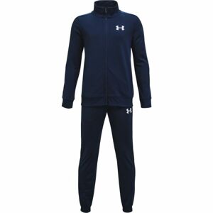 Under Armour UA KNIT TRACK SUIT Chlapecká sportovní souprava, tmavě modrá, velikost L