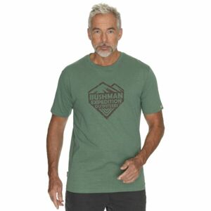 BUSHMAN ELIAS Pánské tričko, zelená, velikost XXXL
