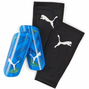 Puma ULTRA FLEX SLEEVE Fotbalové chrániče, modrá, velikost M