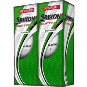 SRIXON SOFT FEEL 6 pcs Golfové míčky, bílá, veľkosť UNI