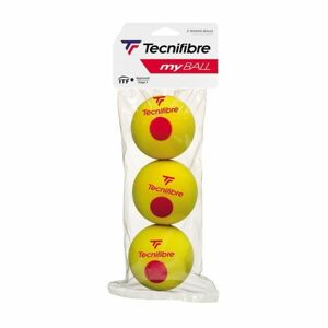 TECNIFIBRE MY BALLS Dětské tenisové míčky, žlutá, velikost UNI