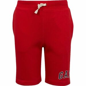 GAP V-HS LOGO SHORT Chlapecké kraťasy, červená, velikost S