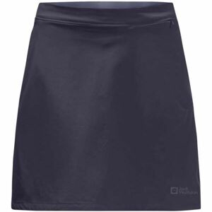 Jack Wolfskin HILLTOP TRAIL SKORT W Dámská softshellová sukně, tmavě šedá, velikost