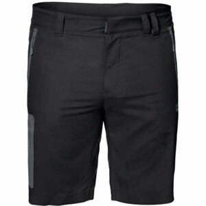 Jack Wolfskin ACTIVE TRACK SHORTS Pánské outdoorové kraťasy, černá, velikost 50