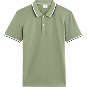 CELIO DECOLRAYEB Pánské polo tričko, khaki, velikost M