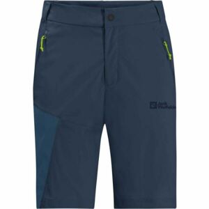 Jack Wolfskin GLASTAL SHORTS M Pánské outdoorové kraťasy, tmavě modrá, velikost 56