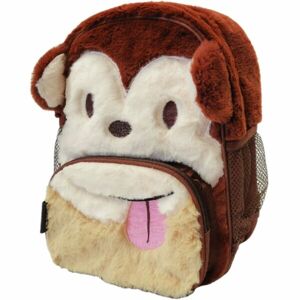 Oxybag FUNNY MONKEY Předškolní batoh, hnědá, velikost UNI