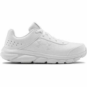 Under Armour GS ASSERT 8 UFM SYN Dětské běžecké boty, bílá, velikost 38