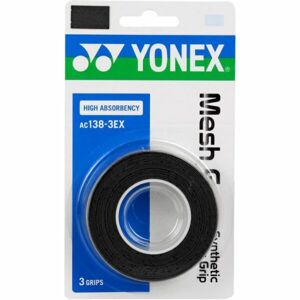 Yonex MESH GRAP AC138 3 KS Vrchní omotávka, černá, velikost