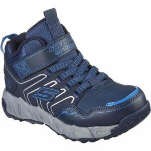 Skechers VELOCITREK-COMBEX Dětská zateplená obuv, modrá, velikost 28