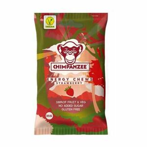 Chimpanzee ENERGY CHEWS 35 G JAHODA Energetické bonbony, , velikost