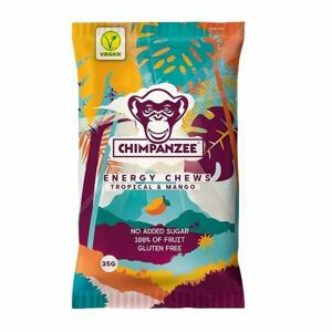 Chimpanzee ENERGY CHEWS 35 G TROPICKÉ MANGO Energetické bonbony, , velikost