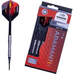 Windson ADAMANTIX 16 G TUNGSTEN SET Set wolframových šipek s měkkými hroty, červená, velikost