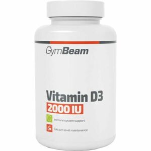 GymBeam VITAMÍN D3 2000 IU 120 CAPS Doplněk stravy, , velikost