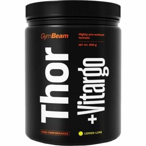 GymBeam THOR FUEL + VITARGO 600 G CITRON + LIMETKA Předtréninkový stimulant, , velikost