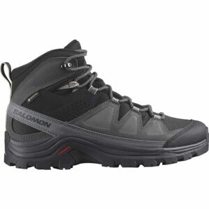 Salomon QUEST ROVE MID GTX W Dámská kožená turistická obuv, tmavě šedá, velikost 38 2/3